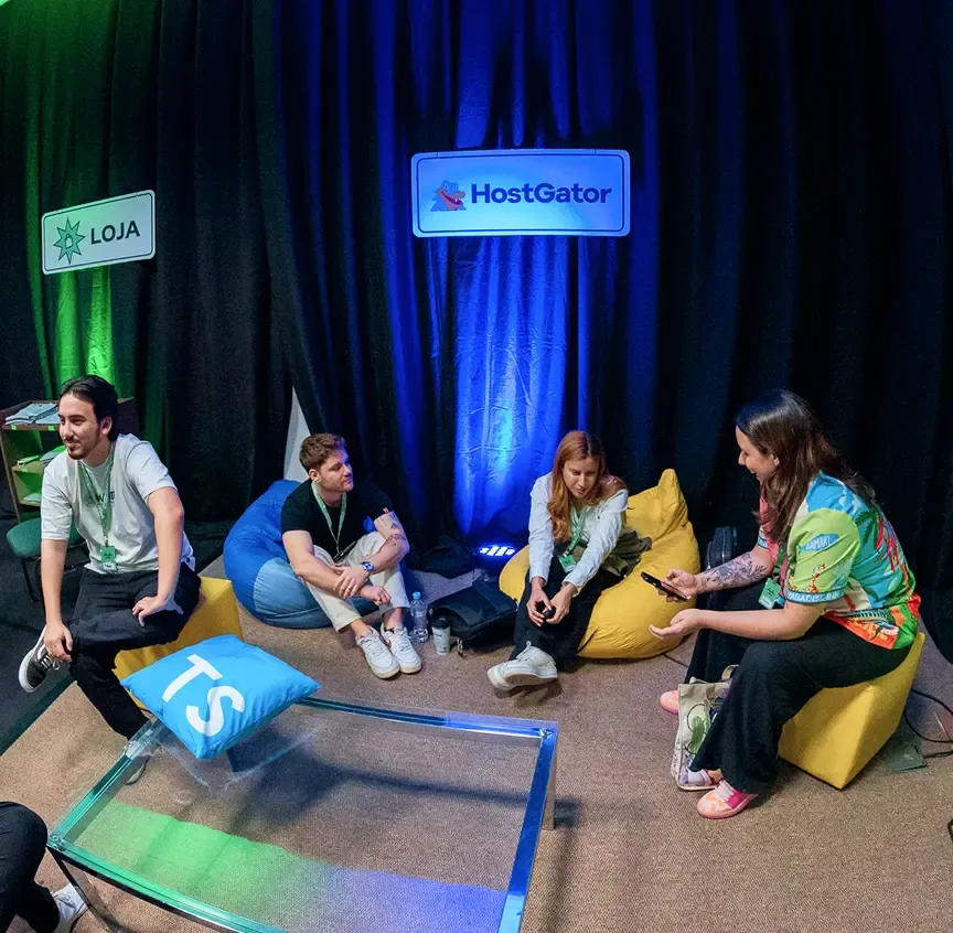 Registro do ambiente do evento Front in Floripa